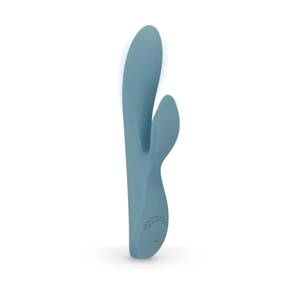 Bloom Violet Rabbit - vibrador conejito punto G y clítoris - silicona turquesa