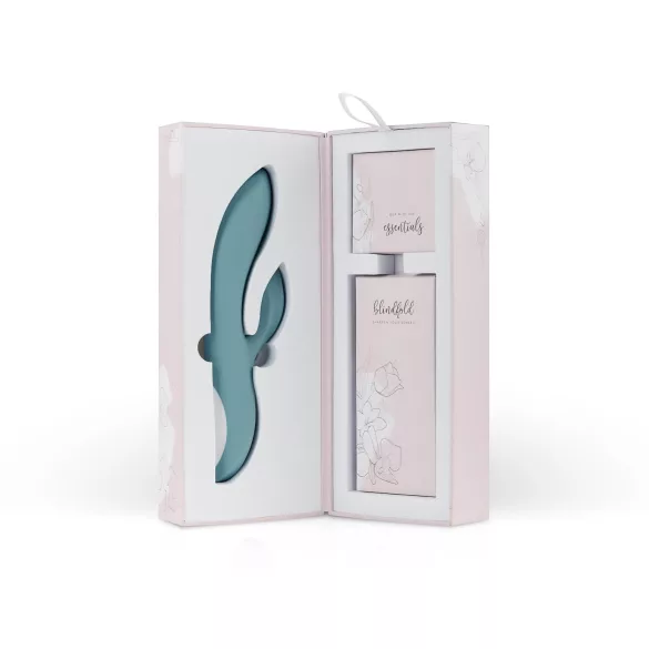 Bloom Violet Rabbit - vibrador conejito punto G y clítoris - silicona turquesa