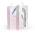 Bloom Violet Rabbit - vibrador conejito punto G y clítoris - silicona turquesa