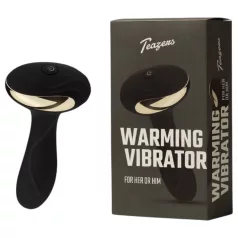   Teazers - vibrador anal con función calentador - silicona negra