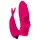 Easytoys - Vibrador para dedo 2 en 1 - silicona rosa