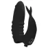 Easytoys - Vibrador para dedo 2 en 1 - silicona negra