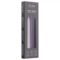   Sensual Hot Wax - Set de velas para cuerpo BDSM - cera caliente (3 piezas)