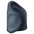Boners - masturbador abierto recargable vibrador - silicona gris