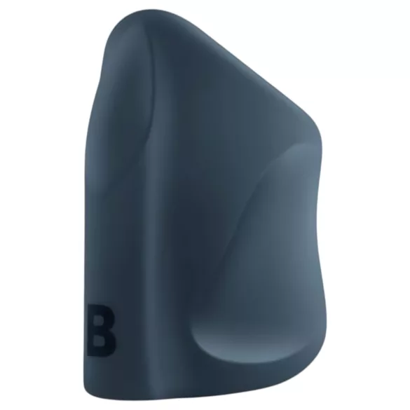 Boners - masturbador abierto recargable vibrador - silicona gris