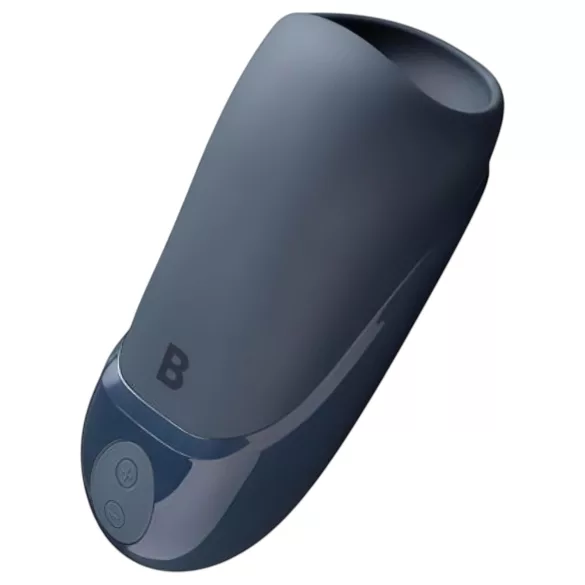 Boners - masturbador vibrador recargable - silicona gris