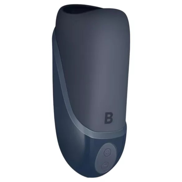 Boners - masturbador vibrador recargable - silicona gris
