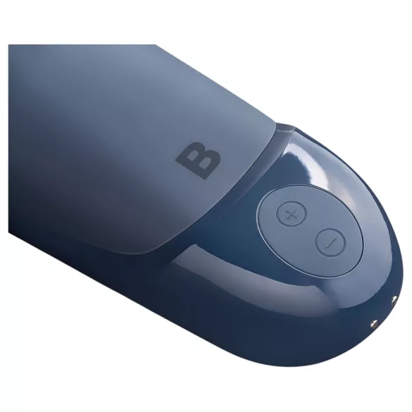 Boners - masturbador vibrador recargable - silicona gris