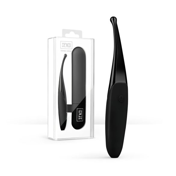 Senzi - vibrador de clítoris recargable e impermeable (negro)