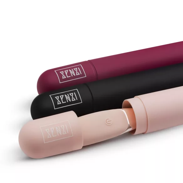 Senzi - vibrador para clítoris recargable resistente al agua - rojo