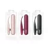 Senzi - vibrador para clítoris recargable resistente al agua - rojo