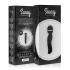 Sway No.4 Wand - vibrador recargable masajeador - silicona negra