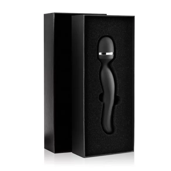 Sway No.4 Wand - vibrador recargable masajeador - silicona negra