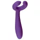 Easytoys Couple - vibrador para pareja recargable e impermeable - lila