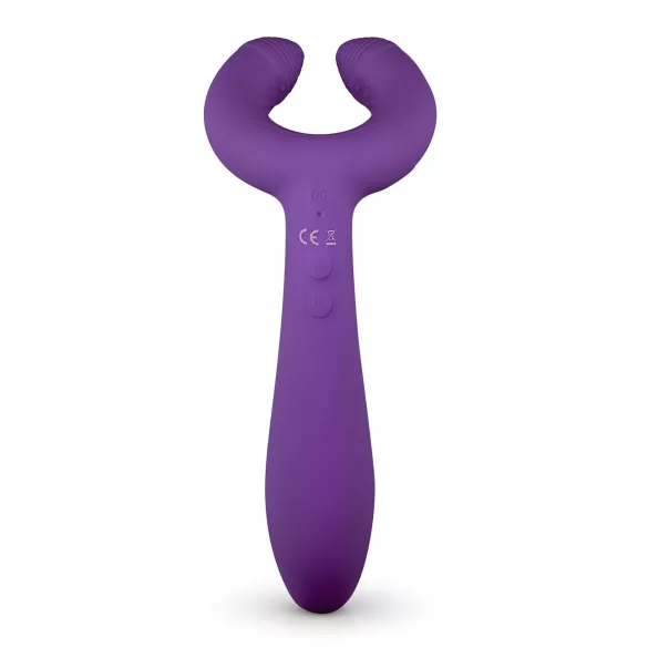 Easytoys Couple - vibrador para pareja recargable e impermeable - lila