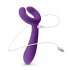 Easytoys Couple - vibrador para pareja recargable e impermeable - lila