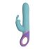 PMV20 Meta Rabbit - Vibrador con Rotación y Estimulación Clitorial (menta)