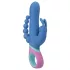 PMV20 Vice Double - vibrador triple rotatorio - silicona azul