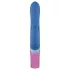 PMV20 Vice Double - vibrador triple rotatorio - silicona azul