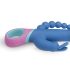 PMV20 Vice Double - vibrador triple rotatorio - silicona azul