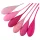 Teazers - set de bolas kegel 6 unidades - silicona rosa