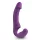 Easytoys - consolador strap-on vibrador recargable sin arnés lila