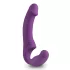 Easytoys - consolador strap-on vibrador recargable sin arnés lila