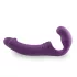 Easytoys - consolador strap-on vibrador recargable sin arnés lila
