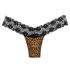 Panthra Tania - bragas vibradoras (leopardo-negro)
