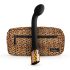 Vibrador G-Spot recargable y resistente al agua (leopardo-negro)