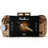 Panthra Shaka Wand - Masajeador Vibrador Recargable (Leopardo-Negro)