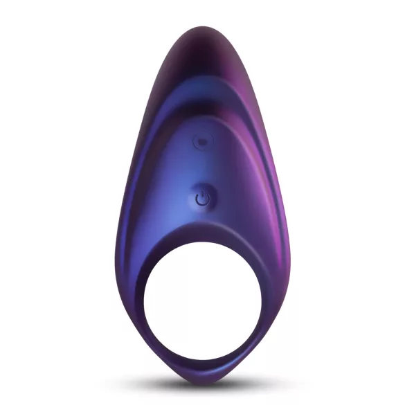 Hueman Neptune - anillo vibrador para pene resistente al agua - silicona lila