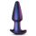 Meteorito Hueman - Vibrador anal giratorio con cuentas y radio (púrpura)