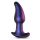 Hueman Asteroid - Vibrador anal rotativo con cuentas (morado)