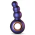 Hueman Outer Space - vibrador anal recargable con perlas - silicona lila