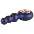 Hueman Outer Space - vibrador anal recargable con perlas - silicona lila