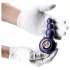 Hueman Outer Space - vibrador anal recargable con perlas - silicona lila