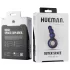 Hueman Outer Space - vibrador anal recargable con perlas - silicona lila