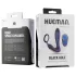 Hueman Black Hole - vibrador anal con control remoto y anillo para el pene (morado)