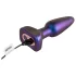 Hueman Space Force - vibrador anal impulsor impermeable - silicona lila