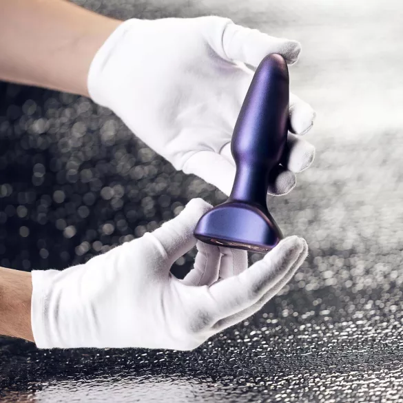 Hueman Space Force - vibrador anal impulsor impermeable - silicona lila