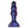 Hueman Space Invader - vibrador anal recargable e impermeable (morado)