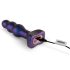Hueman Space Invader - vibrador anal recargable e impermeable (morado)