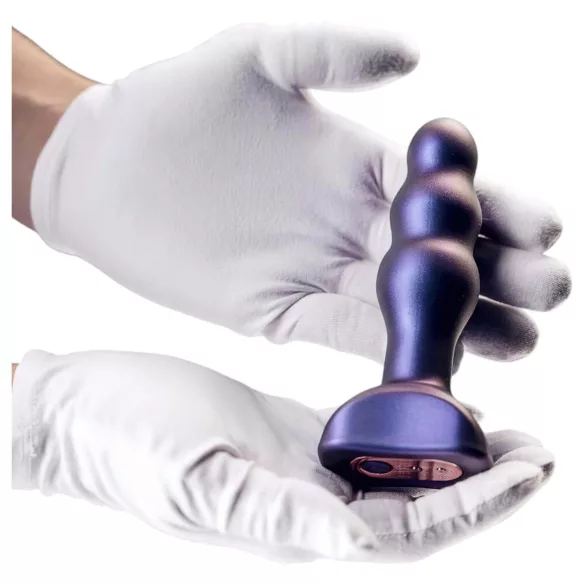 Hueman Space Inveder - vibrador anal recargable (morado)