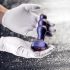 Hueman Space Invader - vibrador anal recargable e impermeable (morado)