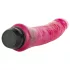 Easytoys Jelly Passion - consolador realista vibrador - silicona rosa