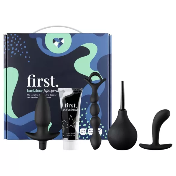 First - Kit anal para principiantes - 5 piezas