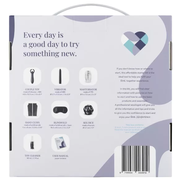 First. Together - kit sexual para principiantes - 7 piezas