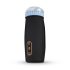 CRUIZR CM05 - Masturbador succionador recargable (negro-azul)