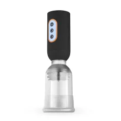   CRUIZR CS07 - bomba de vacío para pene vibradora recargable - negro transparente